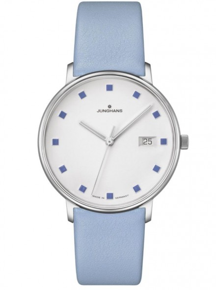 047/4055.00 Ladies' Watch Form Damen Blue Leather Strap