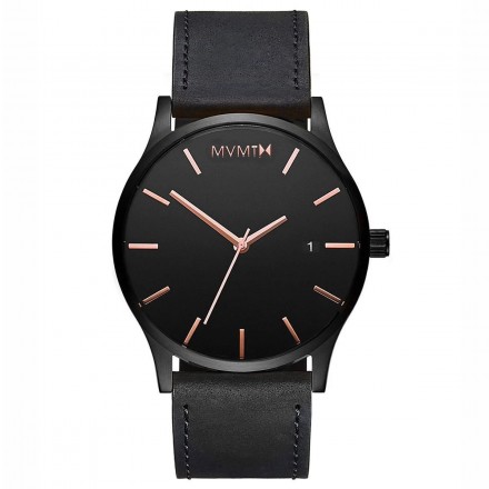 CLASSIC BLACK ROSE LEATHER