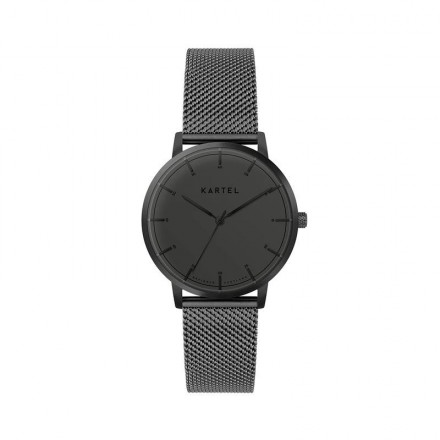 ISLA 34MM BLACK CHAIN MESH STRAP WATCH