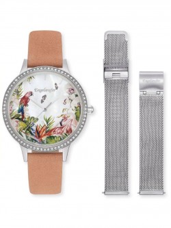 ERWO-PARADISE-01 Ladies' Watch Set with Exchangeable Strap Paradise
